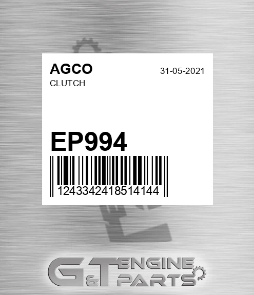 EP994 AGCO Clutch