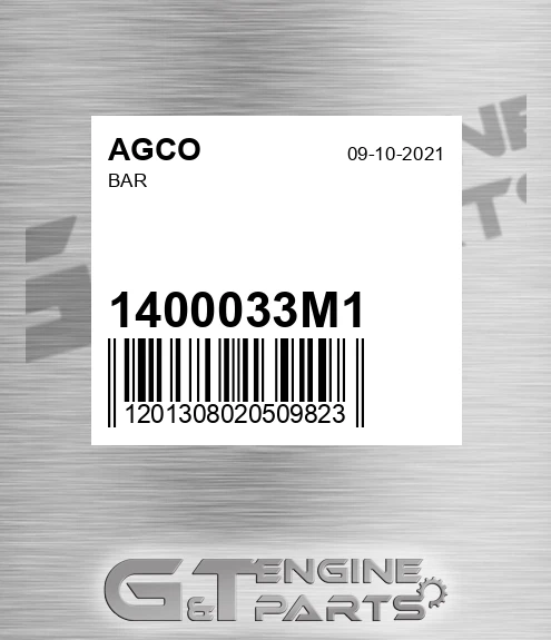 1400033M1 Bar