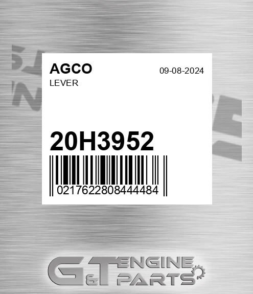 20H3952 Lever for AGCO