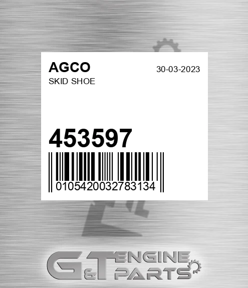 453597 AGCO Skid Shoe