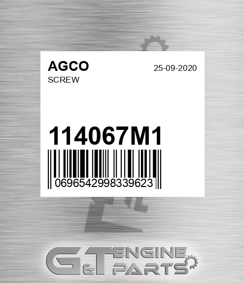 114067M1 Screw