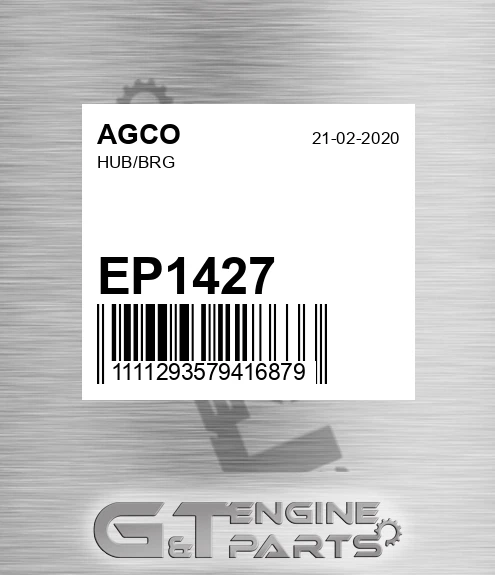 EP1427 AGCO Hub/brg
