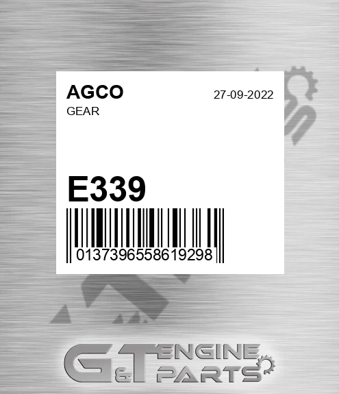 E339 Gear