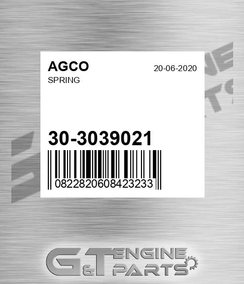 30-3039021 Spring for AGCO