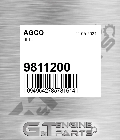 9811200 AGCO Belt