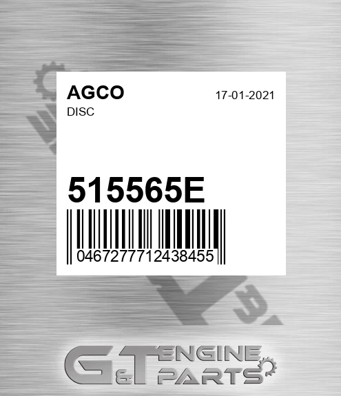 515565E Disc for AGCO