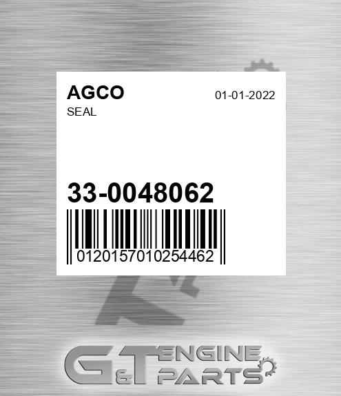 33-0048062 Seal for AGCO