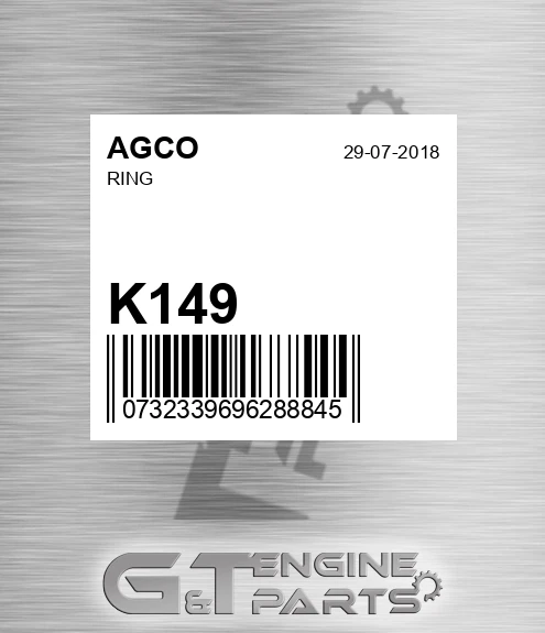 K149 Ring for AGCO