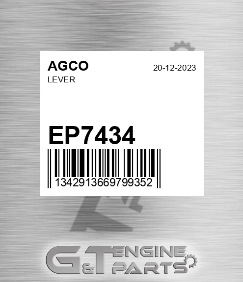 EP7434 AGCO Lever