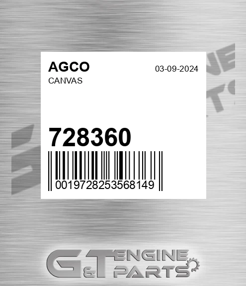 728360 AGCO Canvas