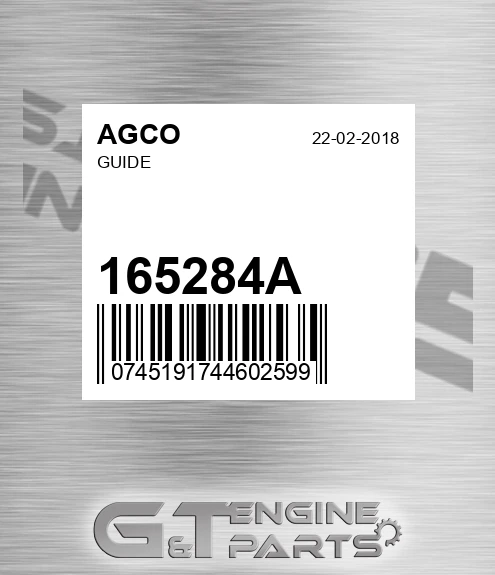 165284A Guide for AGCO