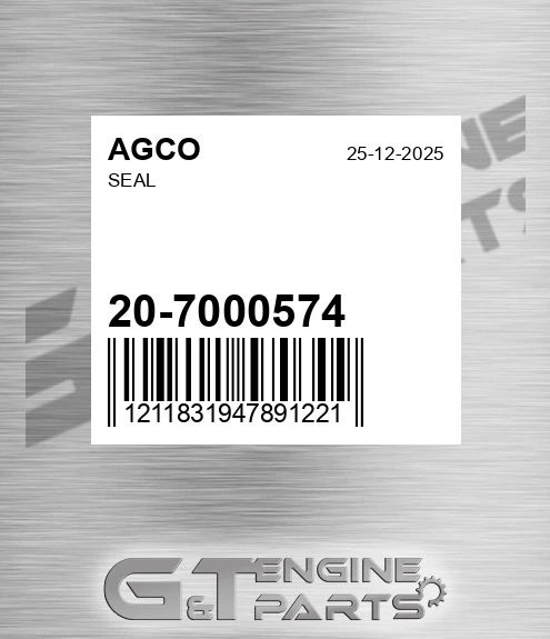 20-7000574 Seal for AGCO