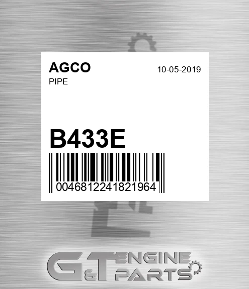 B433E Pipe