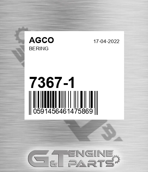 7367-1 Bering for AGCO