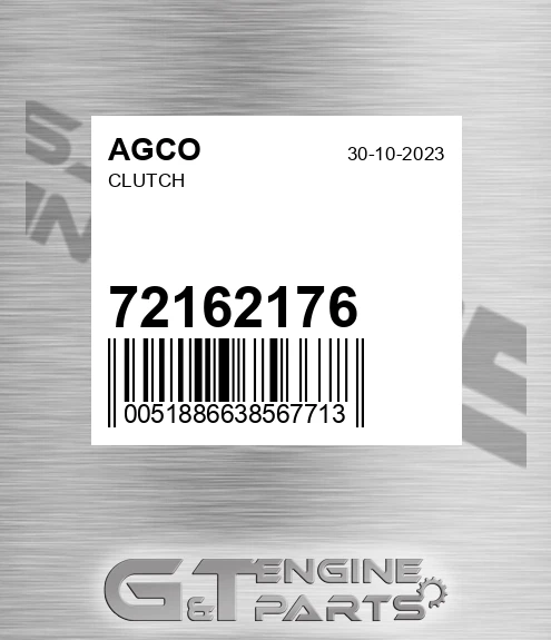 72162176 Clutch for AGCO
