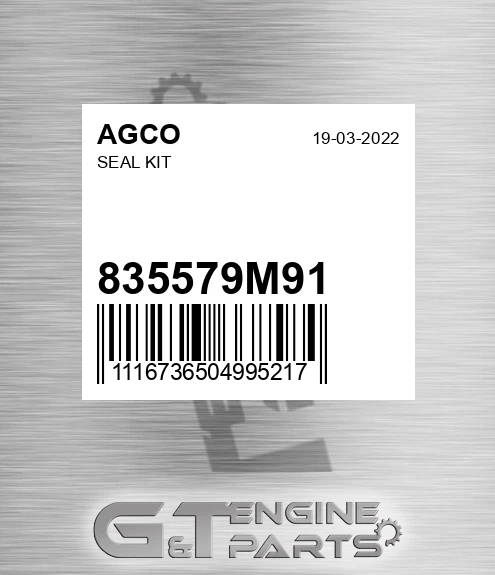 835579M91 Seal Kit for AGCO