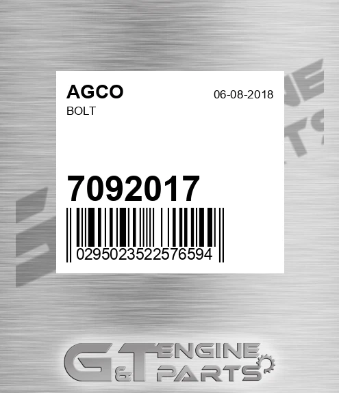 7092017 Bolt
