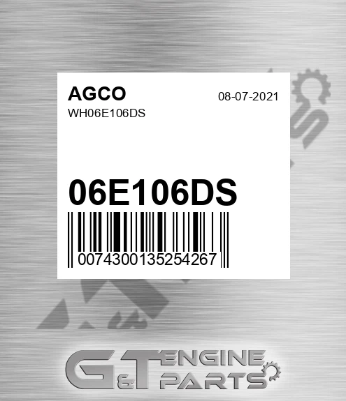 06E106DS AGCO Wh