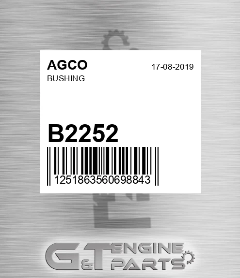 B2252 Bushing