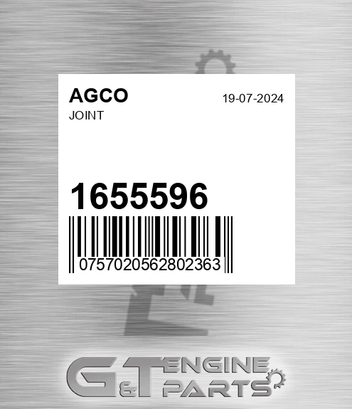 1655596 Joint for AGCO