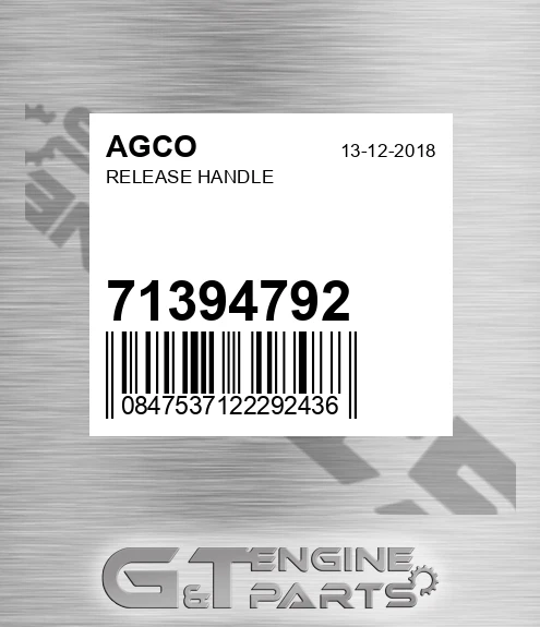 71394792 Release Handle