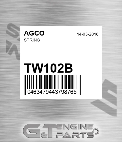 TW102B AGCO Spring