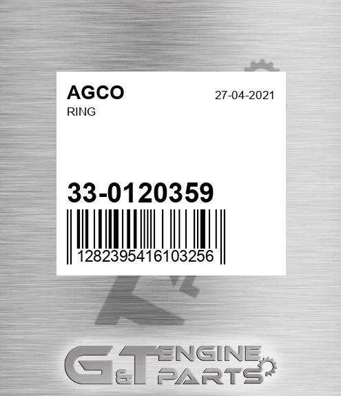 33-0120359 Ring for AGCO