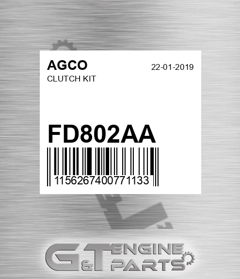 FD802AA Clutch Kit