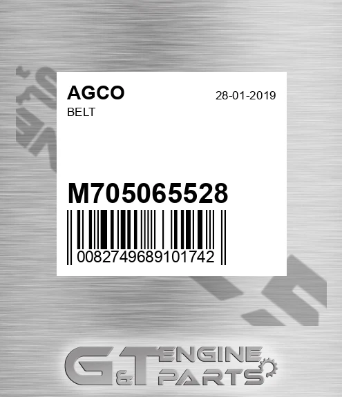 M705065528 Belt