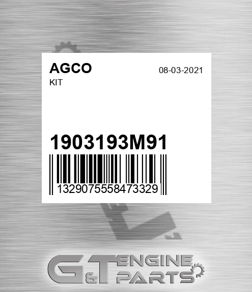 1903193M91 Kit for AGCO