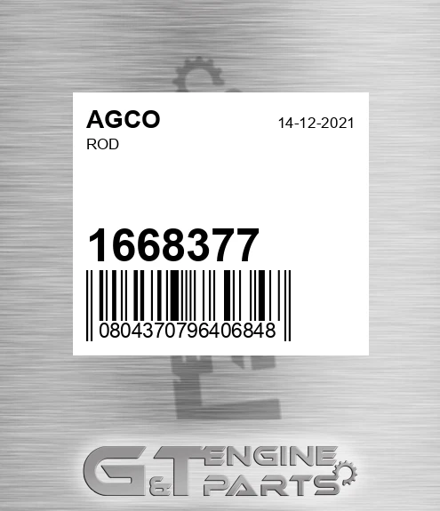 1668377 Rod for AGCO