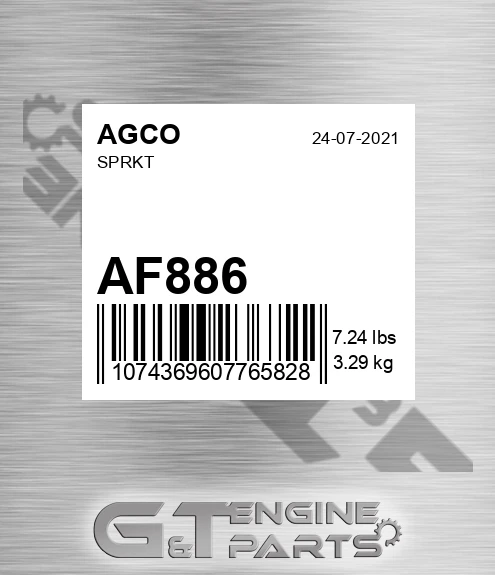 AF886 Sprkt