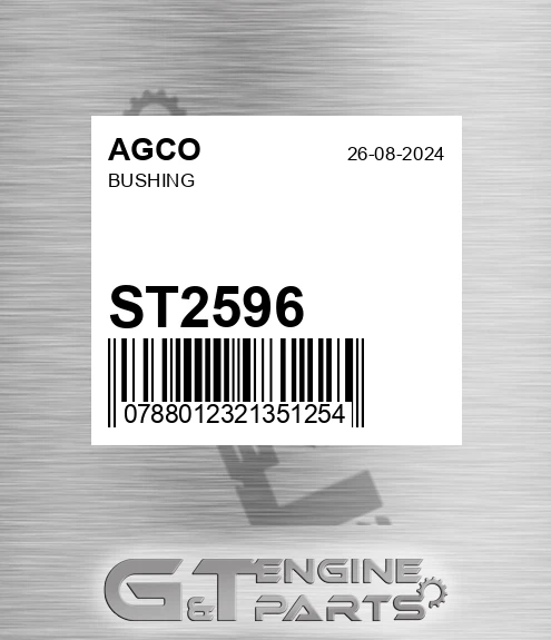 ST2596 Bushing