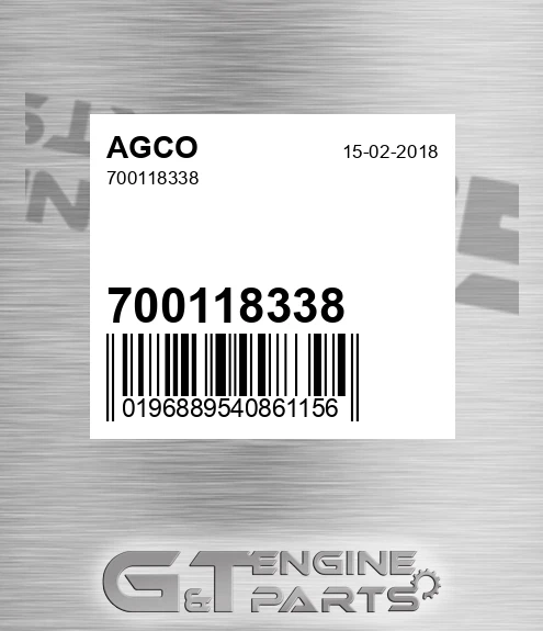 700118338 for AGCO