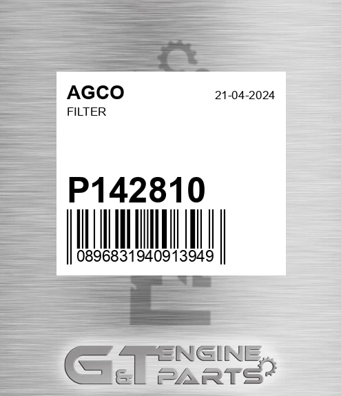 P142810 AGCO Filter