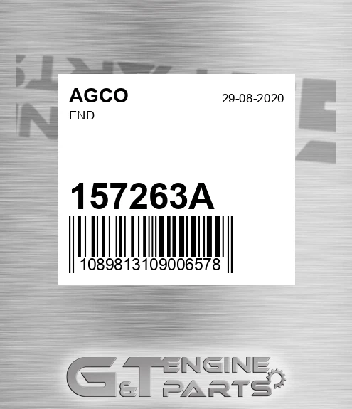 157263A End for AGCO