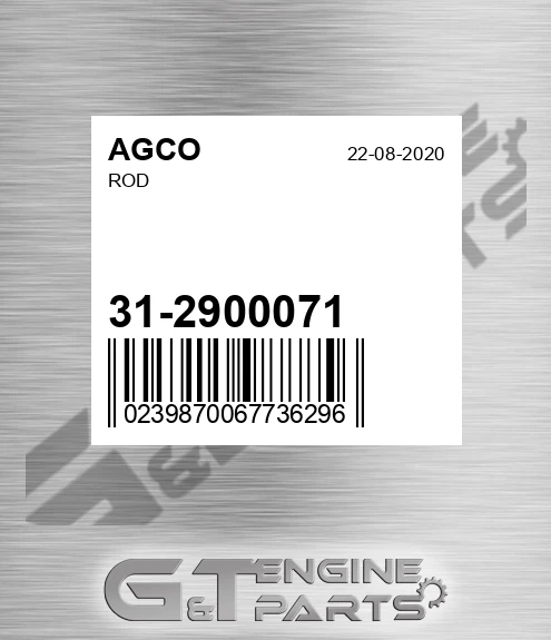 31-2900071 Rod for AGCO