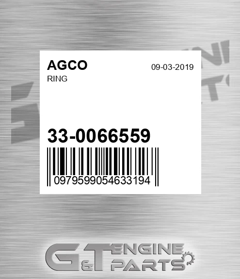 33-0066559 Ring for AGCO