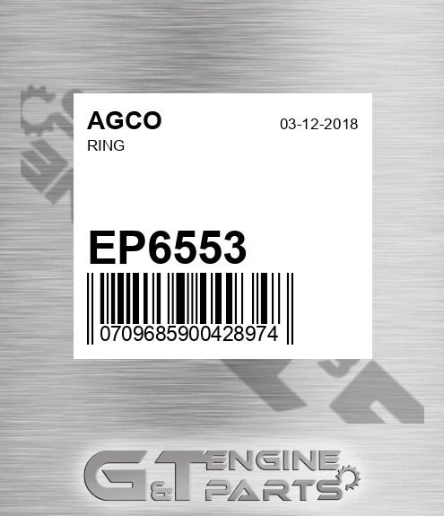 EP6553 AGCO Ring