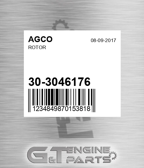30-3046176 Rotor for AGCO