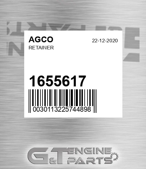 1655617 Retainer for AGCO