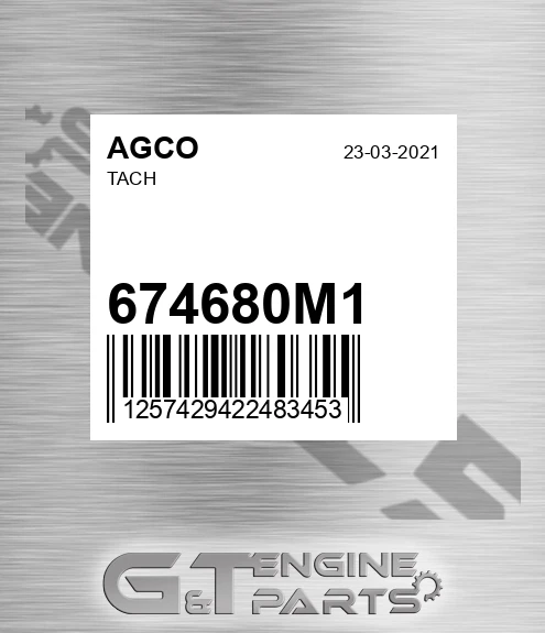 674680M1 Tach for AGCO