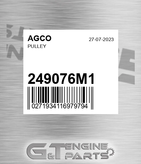 249076M1 Pulley
