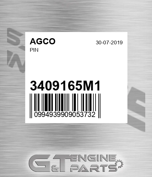 3409165M1 Pin for AGCO