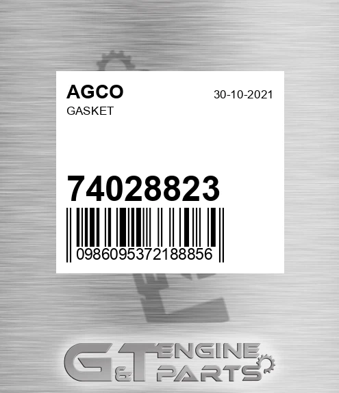 74028823 AGCO Gasket