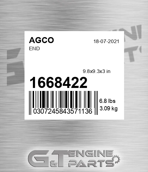 1668422 End for AGCO
