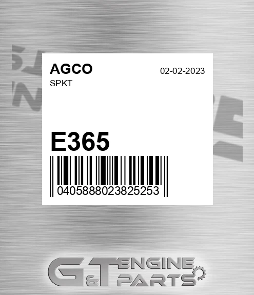 E365 AGCO Spkt