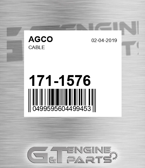 171-1576 Cable for AGCO