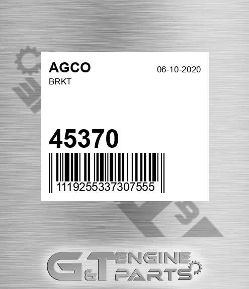 45370 AGCO Brkt
