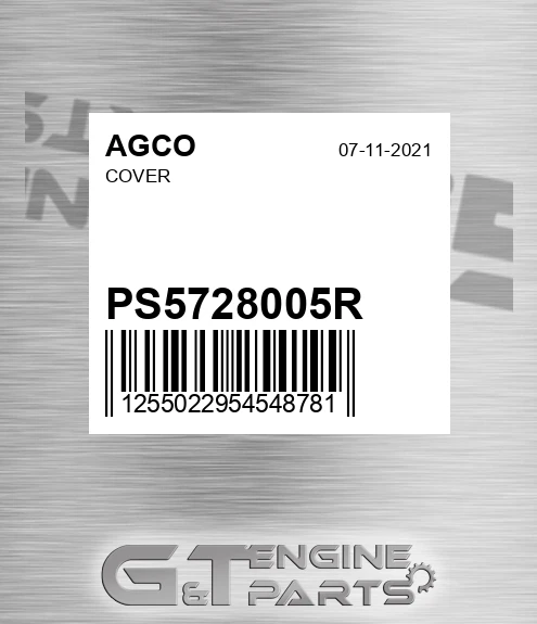 PS5728005R AGCO Cover